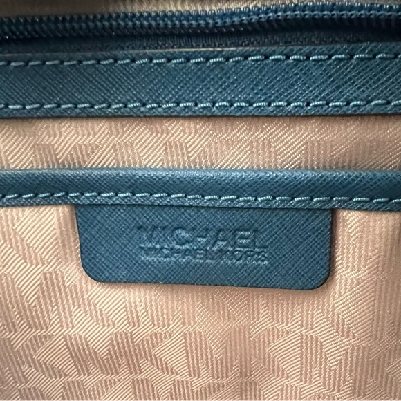 Michael Kors Sutton Satchel Teal - Picture 7 of 11